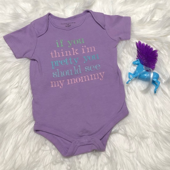 baby girl graphic onesies